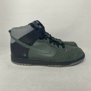 Nike Men Ebernon Black Green Basketball Shoe SZ 10